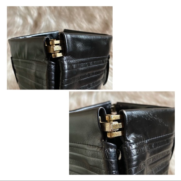 Mario Valentino Leather Clutch